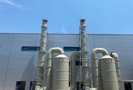 工程案例噴淋塔安裝